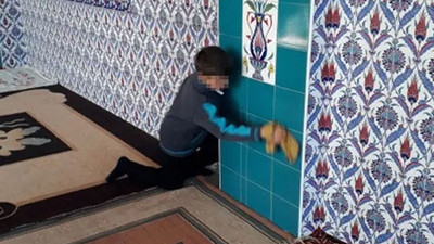 Öğrencilere 'sosyal etkinlik' adı altında cami temizlettiler!