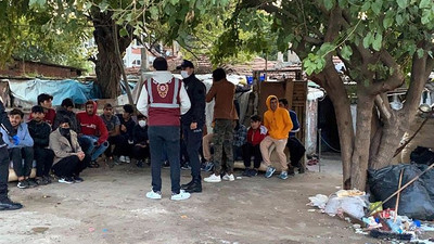 Polis kağıt toplayıcılara baskın düzenledi: 112 gözaltı