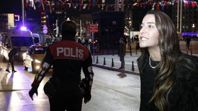 Polis noktasındaki taksiciye küfür edince gözaltına alındı