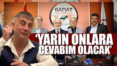 Sedat Peker'den SADAT'a: Fındık kadar beyni yok