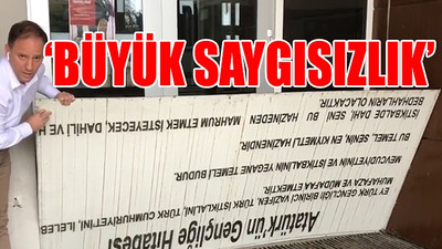 Süleyman Soylu 'Koruyoruz' demişti: Valilik önünden skandal görüntüler