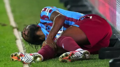 Trabzonspor'a sakatlık şoku... Sezonu kapattı 
