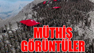 3 bin komando Davraz Dağı’na tırmandı