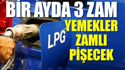 Bir büyük zam da otogaza