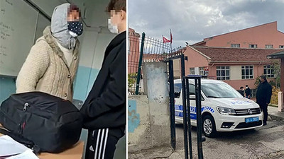 'Cebimde bıçak var' diyerek öğrencisini tehdit etti