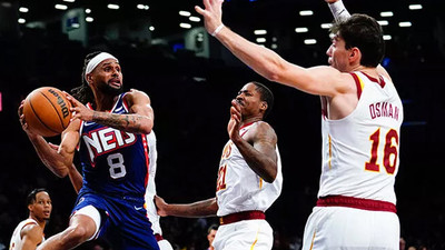 Cedi Osmanlı “Cleveland Cavaliers” Brooklyn Nets'e 109-99 kaybetti