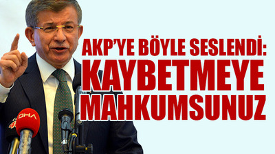 Davutoğlu’ndan iktidara ’50+1′ yanıtı