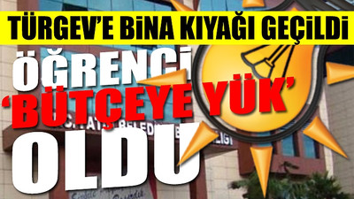 Dev bütçesi olan AKP'li belediye burs teklifini reddetti