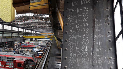 Devrim'in üretildiği fabrikada eski ustaların duygulandıran kar notları