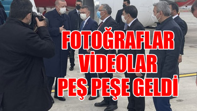 Erdoğan'a Ankara'da karşılama