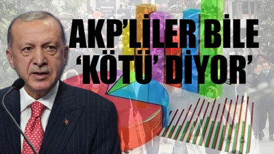 Erdoğan'a büyük anket şoku
