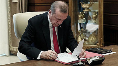 Erdoğan'dan yeni atama ve görevden almalar