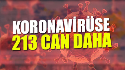 Günlük koronavirüs vaka tablosu açıklandı