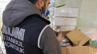 İstanbul'da kaçak tütün operasyonu