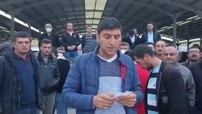 Maden işçilerinden haksız işten çıkarmalara eylem