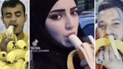 Muz yeme paylaşımlarına 'sınır dışı' açıklaması