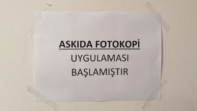Öğrenciler için 'askıda fotokopi' uygulaması başlatıldı