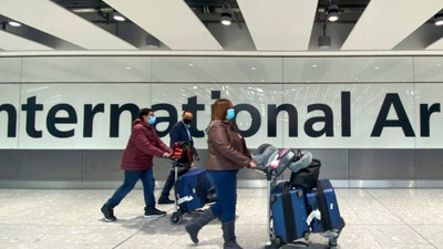 Omicron varyantı tespit edilen kadın Türkiye’den uçmuş