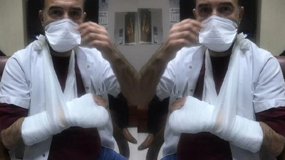 Tedavi etmek istediği hastanın saldırısına uğradı