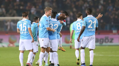 Trabzonspor ilk yarıda işi bitirdi 