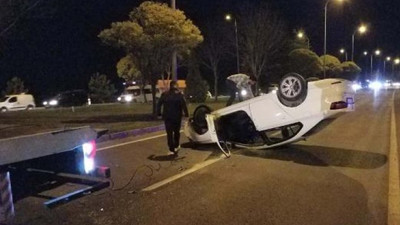 Trafik hatası kazayla sonuçlandı