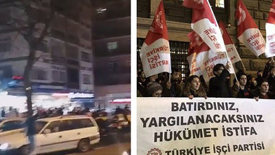 Vatandaşlar Türk lirasındaki rekor değer kaybına isyan etti, sokaklara döküldü