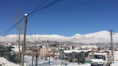 Adana eksi 20 dereceyle buz kesti 