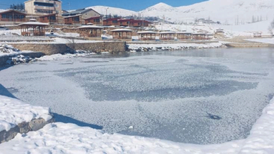 Adana’da sıcaklık eksi 13,4 dereceye kadar düştü