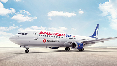 Anadolujet zorunlu iniş yaptı!
