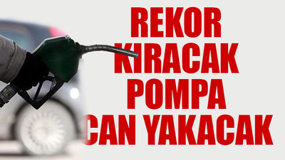 Benzin ve motorine büyük zamlar