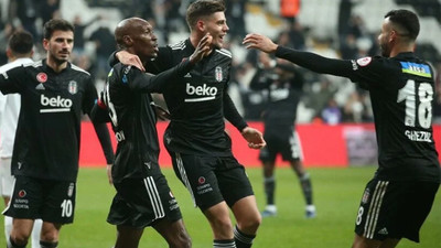 Beşiktaş tur biletini tek golle kaptı