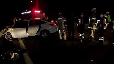 Düğün dönüşü feci kaza! Sürücüler akraba çıktı