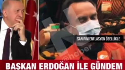 Erdoğan'ın katıldığı programda 'Almanya'nın batışı' izletildi