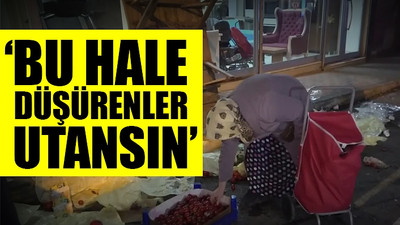 Fahiş fiyatlar karşısında vatandaş çaresiz kaldı: Alamıyorum, yerden topluyorum