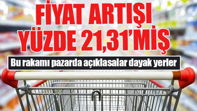 Halkın enflasyonu ile TÜİK'in enflasyonu çok farklı