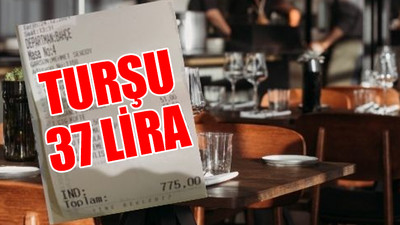 İstanbul'da bir restorandaki fiyatlar isyan ettirdi