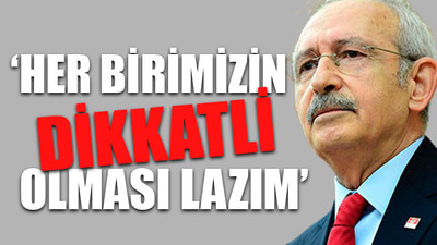 Kılıçdaroğlu "Eğer siyasetçi hesap vermiyorsa" dedi sert çıktı