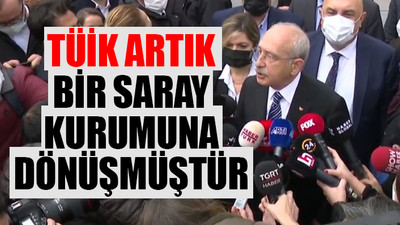 Kılıçdaroğlu ve ekibini TÜİK'e almadılar