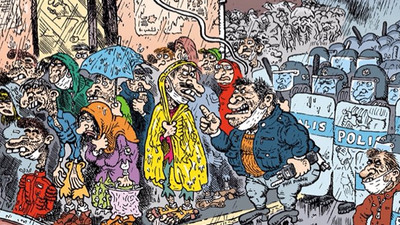 LeMan ekmek kuyruklarını kapağına taşıdı