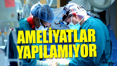 Hastanelerde büyük kriz yaşanıyor