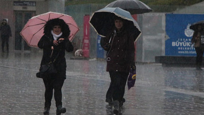 Meteoroloji'den 25 ile sarı kodlu uyarı