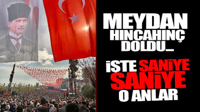 'Milletin Sesi' mitinginin görüntüleri paylaşıldı: Nasıl kalabalık mı?