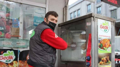 Pişmiş tavuk çaldılar