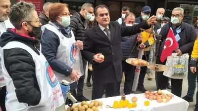 Sendika başkanından memurun geçim derdine çözüm: Pazarda patates, soğan, limon satabiliriz