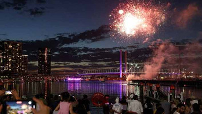 Yeni Zelanda yeni yıla girdi