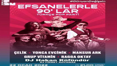 Efsanelerle 90'lar Türkçe Pop Parti