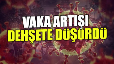 Günlük koronavirüs vaka tablosu açıklandı