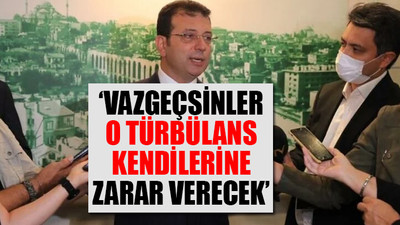 İmamoğlu isim vermeden sitem etti