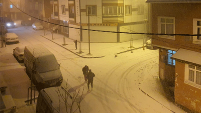 İstanbul'da kar yağışı etkili olmaya başladı