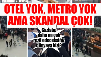 İstanbul Havalimanı'nda isyan çıktı: Çevik kuvvet terminale girdi